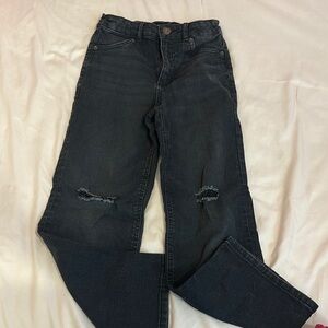 Girl’s Lucky Brand Charcoal Jeans